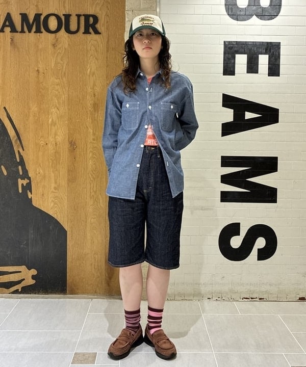 BEAMS WOMEN | 【別注】BUZZ RICKSON'S / シャンブレー ロングスリーブ