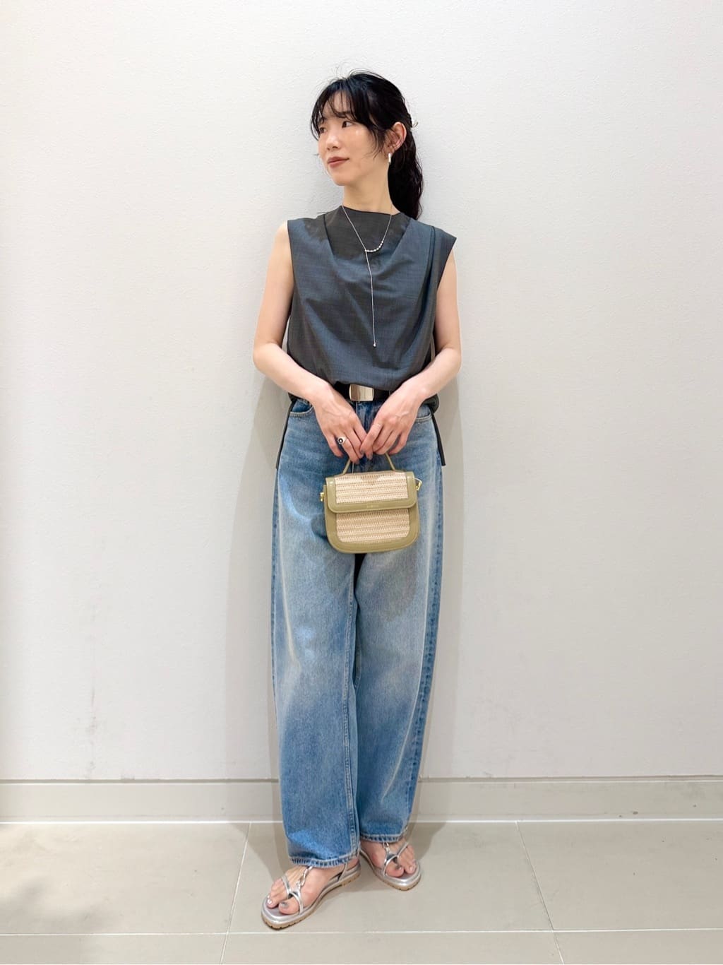 6BEAUTY&YOUTH UNITED ARROWSデニム ベスト リネン BEAUTY&YOUTH UNITED ARROWS | ワイド ルーズ デニムパンツ | Rakuten