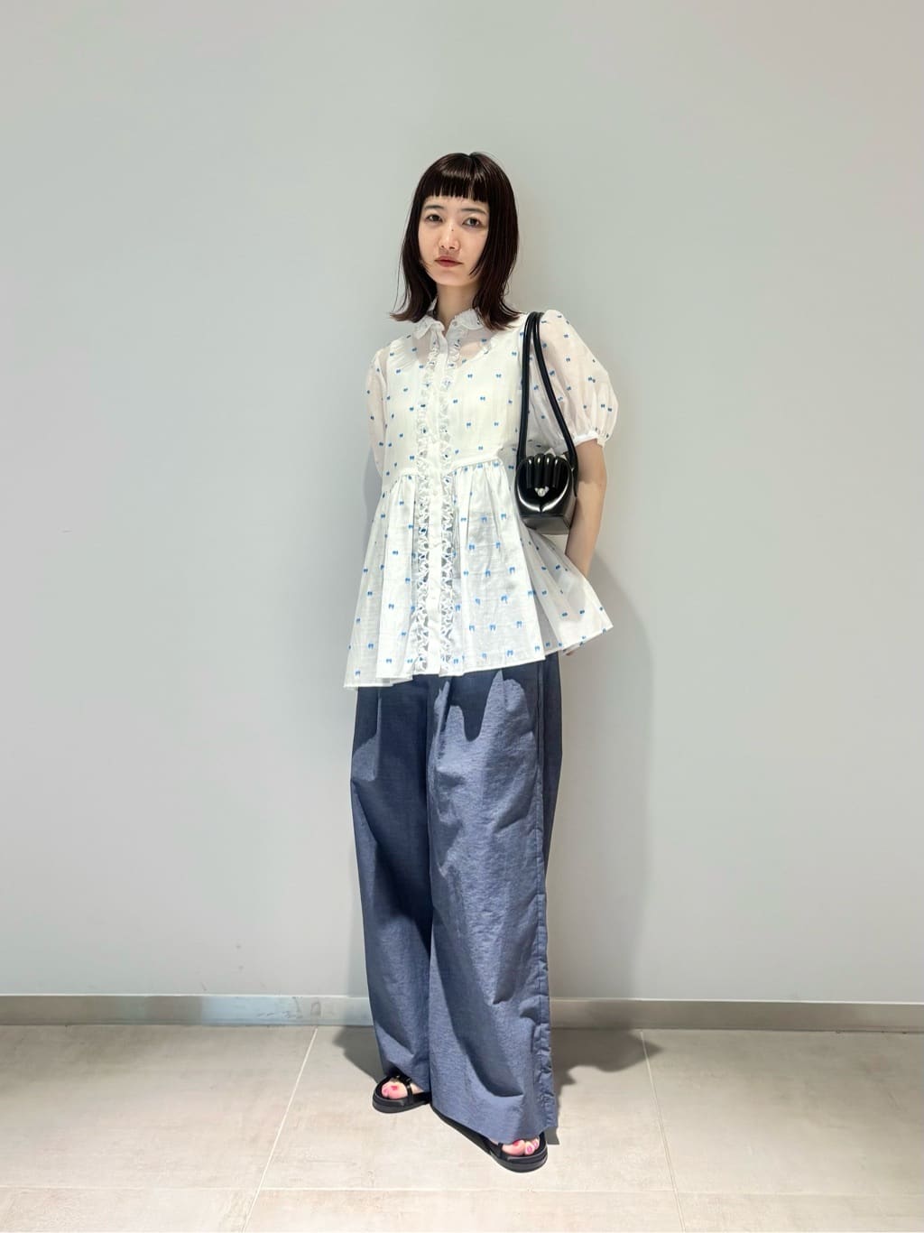 UNITED ARROWS | 2トーン ドット ジャガード シャツ | Rakuten Fashion