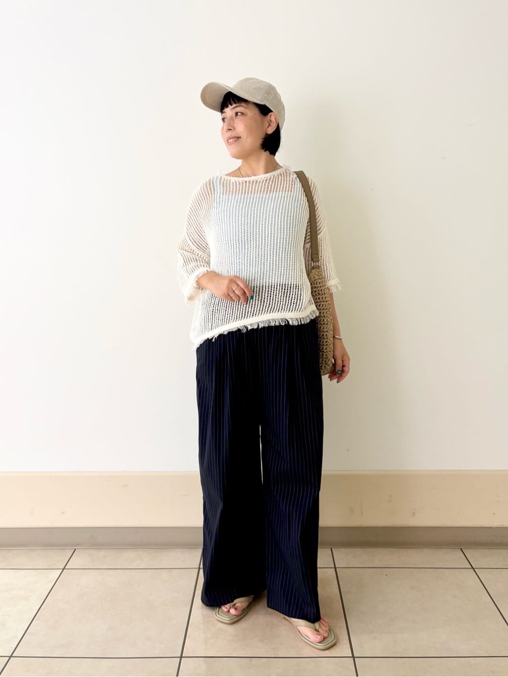 UNITED ARROWS green label relaxing | 麻 キャップ 2 UVカット