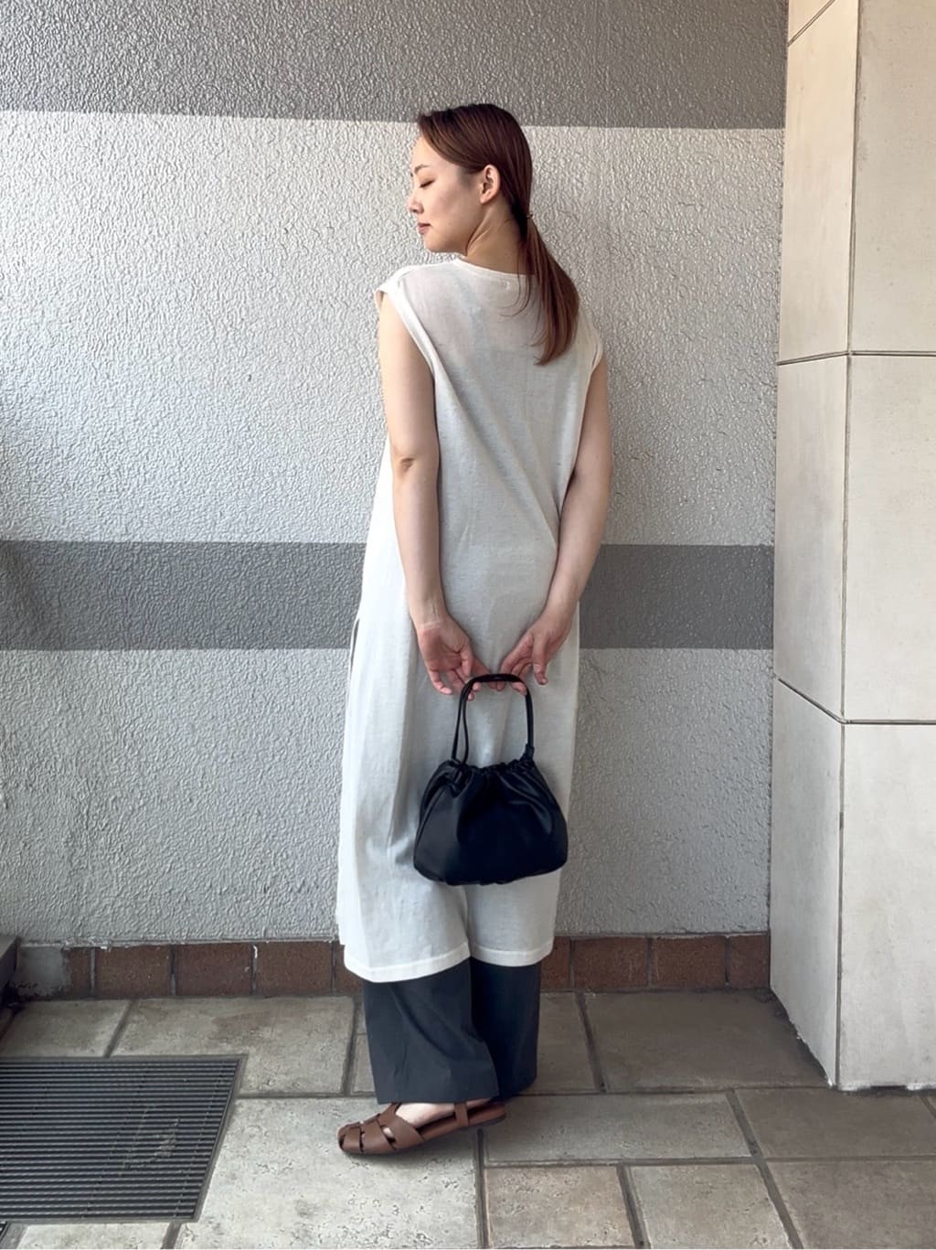 russet | 【累計販売1万点超え】レザー巾着4WAYショルダーバッグ