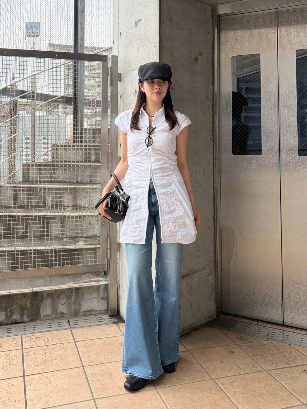 moussy | GATHER SHIRT MINI ドレス | Rakuten Fashion(楽天