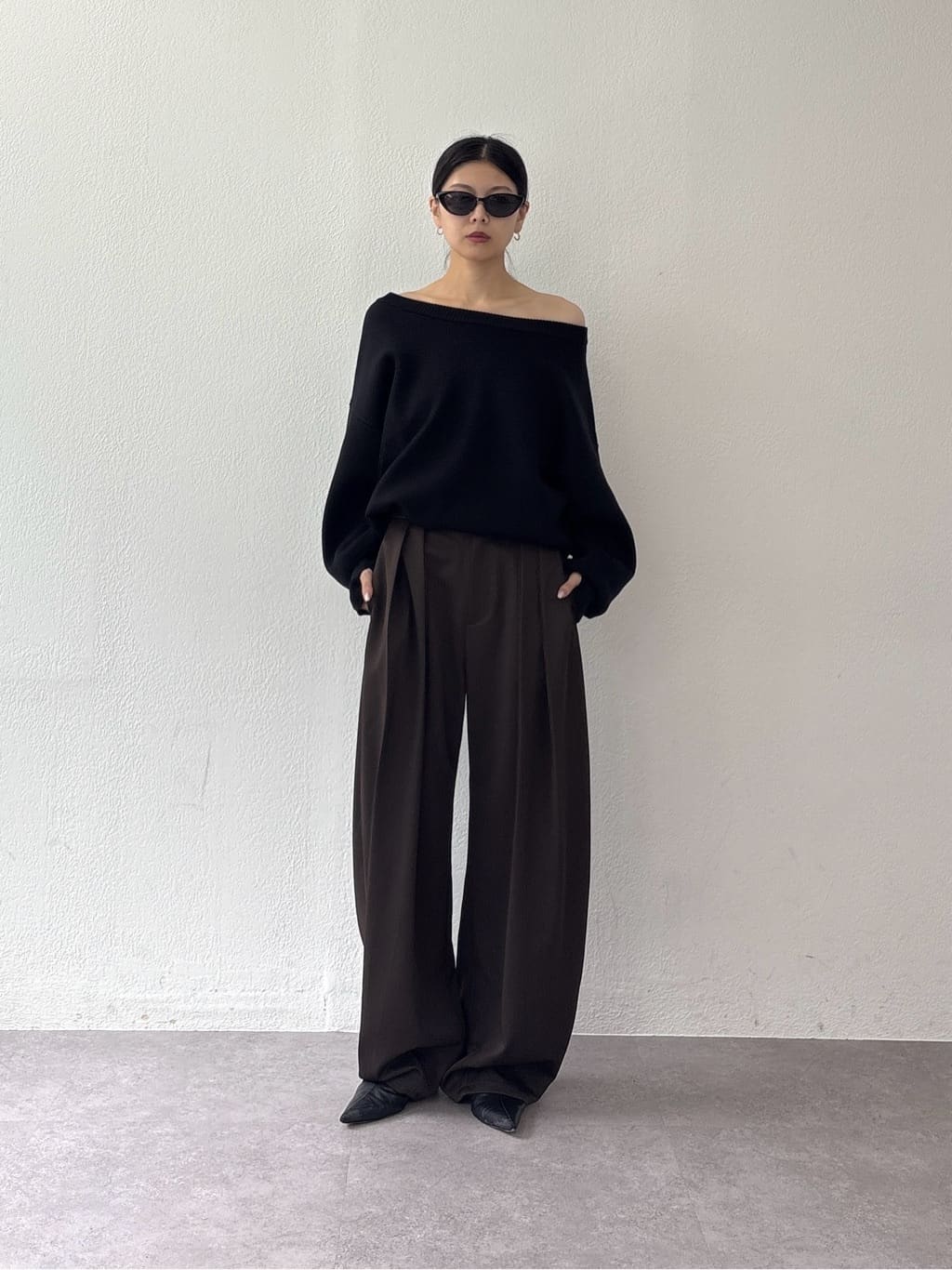 GALLARDAGALANTEの【2026AW Debut】【UNFORM】バギーワイドスラックスを使ったコーディネートを紹介します。｜Rakuten Fashion(楽天ファッション／旧楽天ブランドアベニュー)7319890