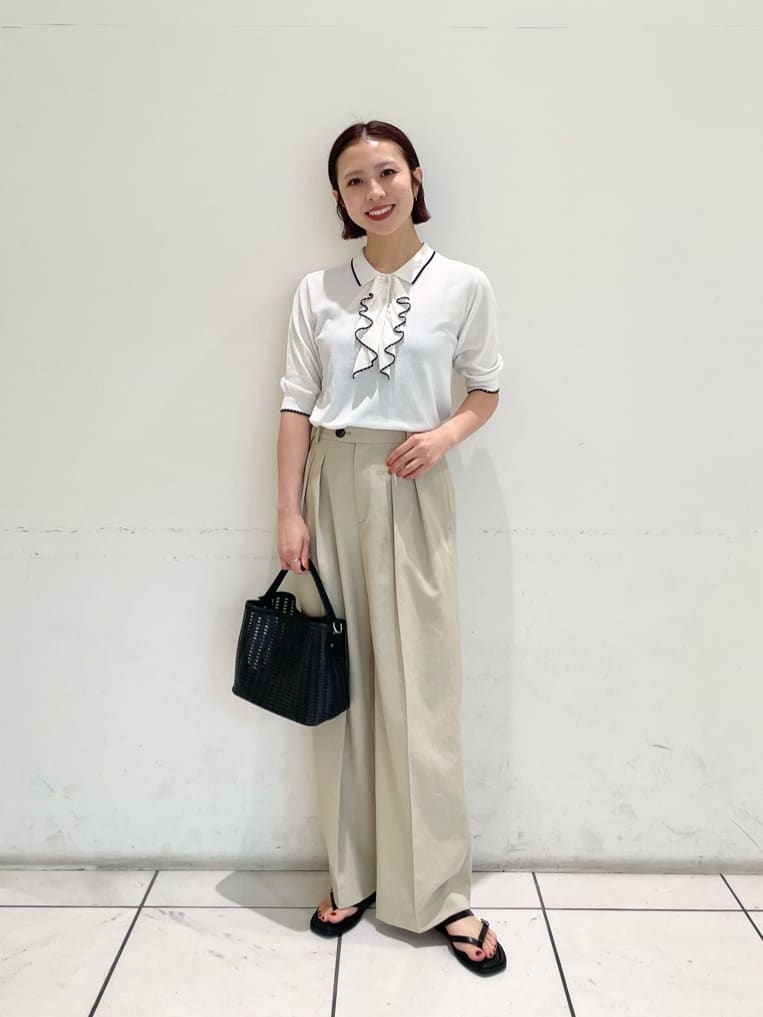 UNITED ARROWS green label relaxing | フリル ポロニット | Rakuten