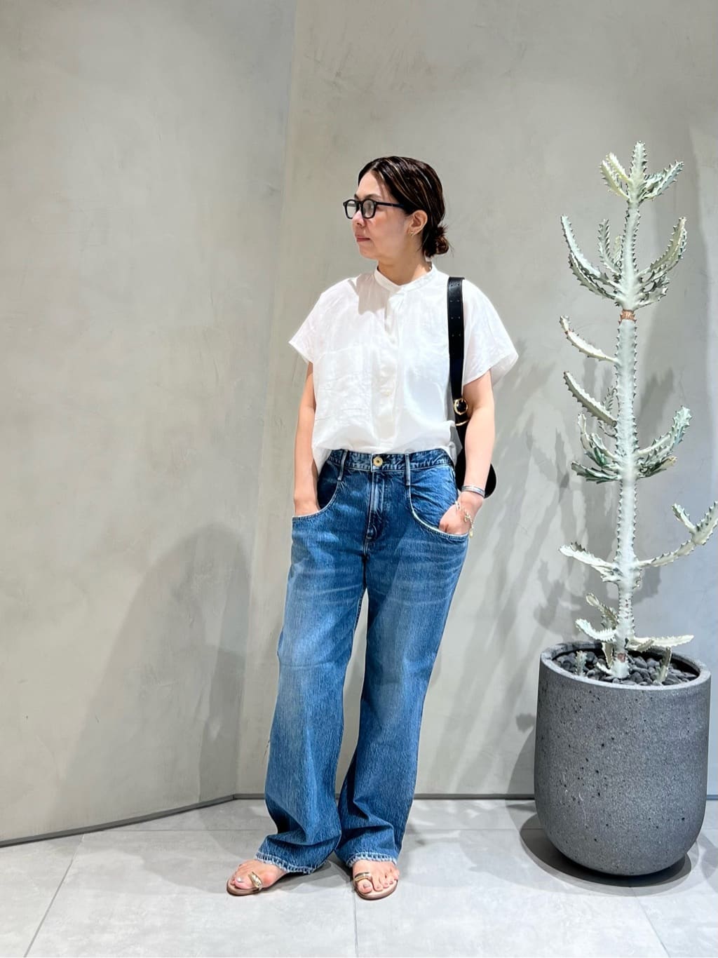 upper hights for conteデニムパンツ CINQ UNITED ARROWS | 【別注】<upper hights for conte>デニムパンツ CINQ