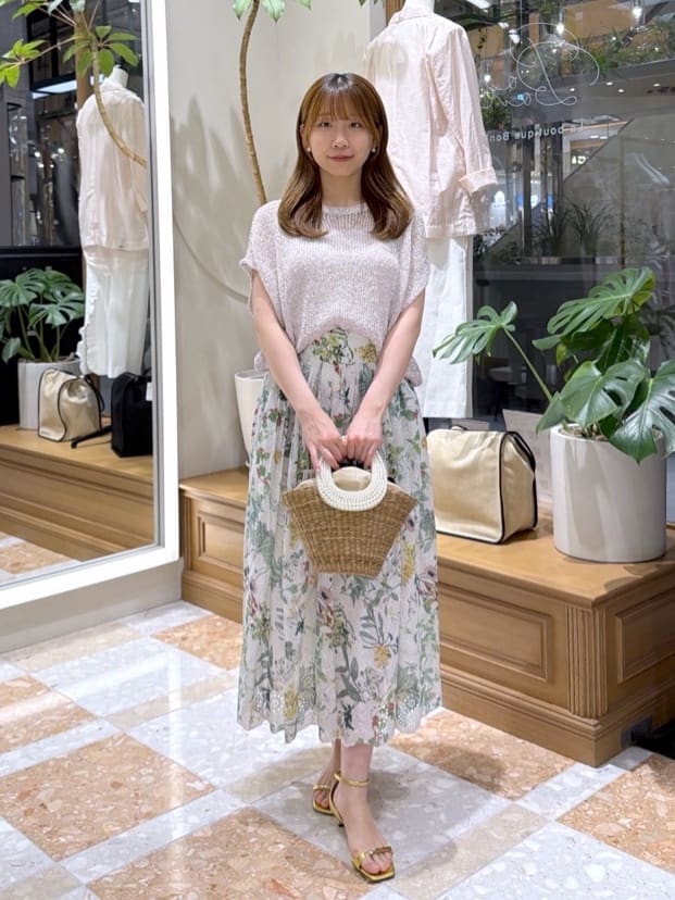 La boutique BonBon | 【涼しく夏映え】エンブロイダリーフラワー