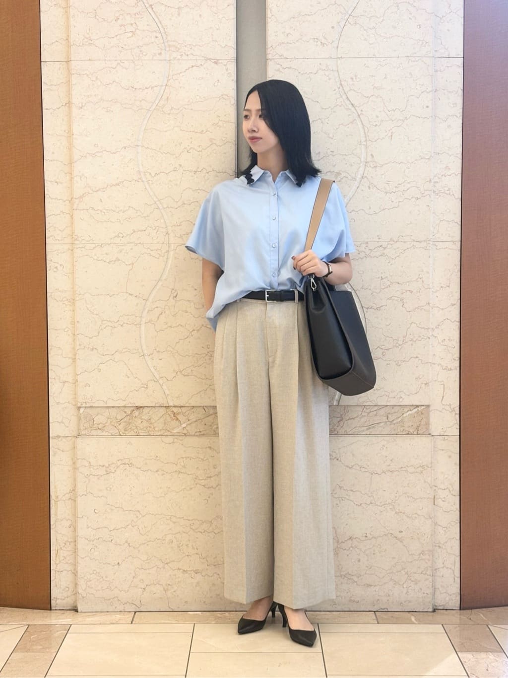 UNITED ARROWS | ポインテッドトゥ ソフト パンプス BLACK | Rakuten