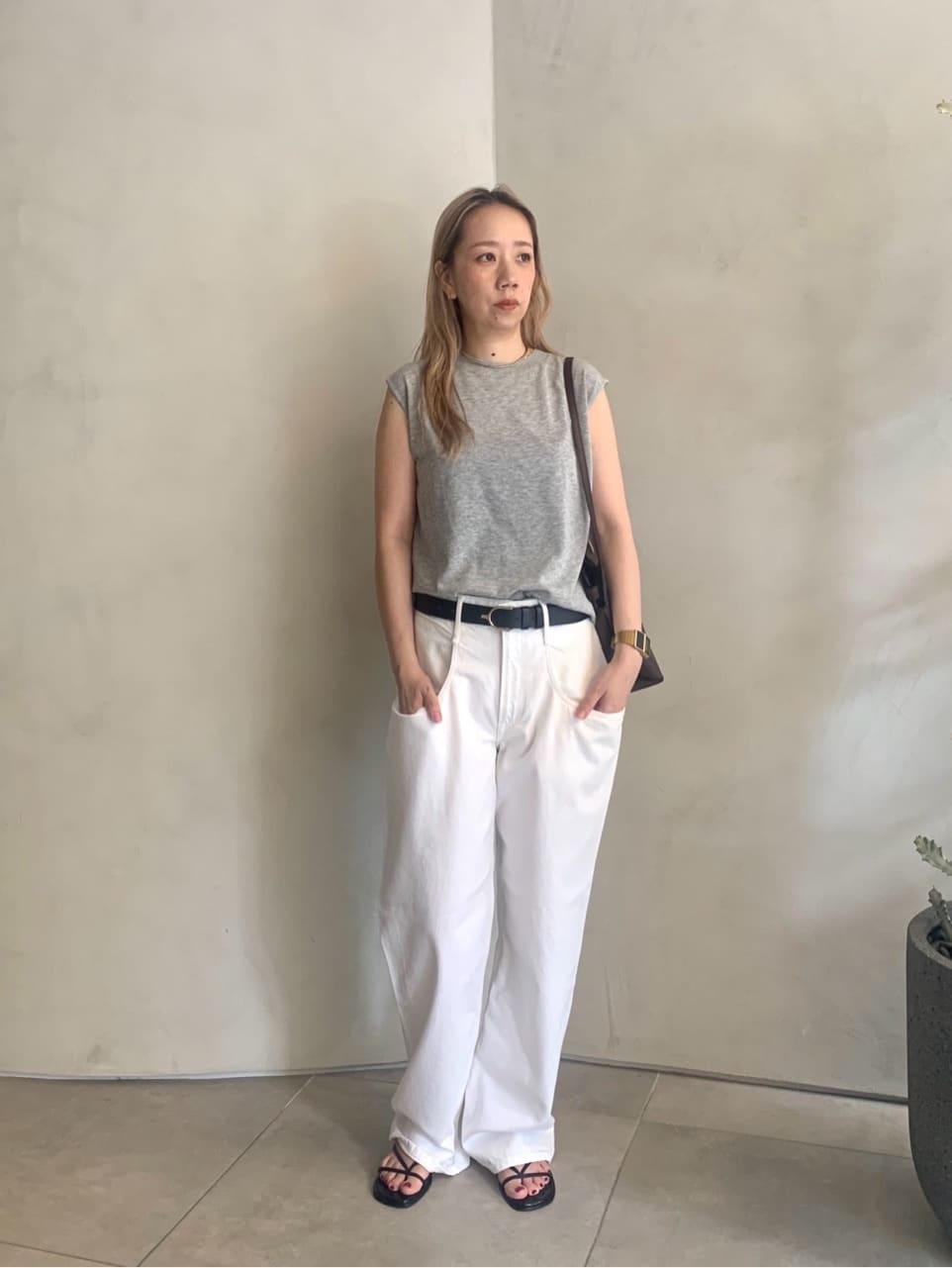 UNITED ARROWS | <conte>クルーネック ノースリーブニット | Rakuten