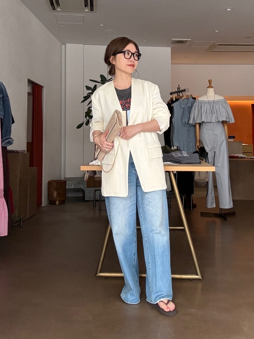 Whim Gazette | ハイウエストデニムパンツ | Rakuten Fashion(楽天