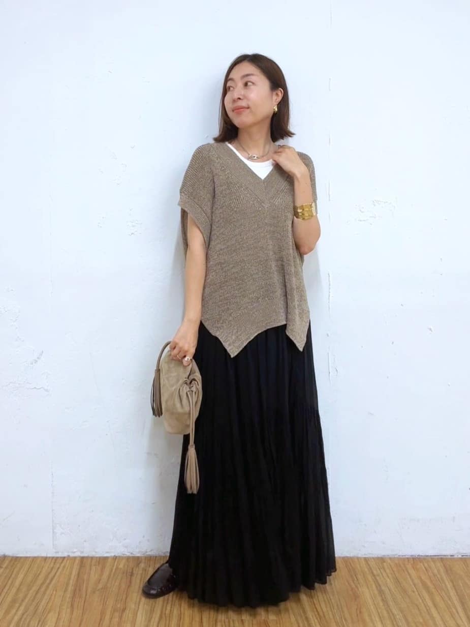 RIVE DROITE | ギマコットンニットベスト | Rakuten Fashion(楽天