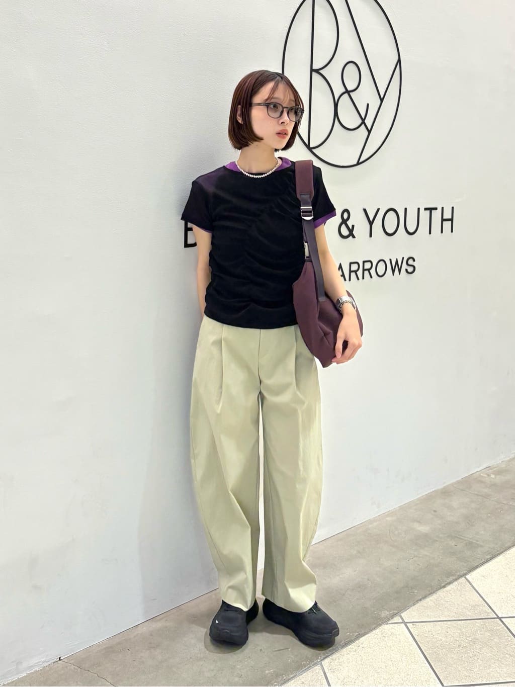 BEAUTY&YOUTH UNITED ARROWS | タックカーブパンツ ウォッシャブル