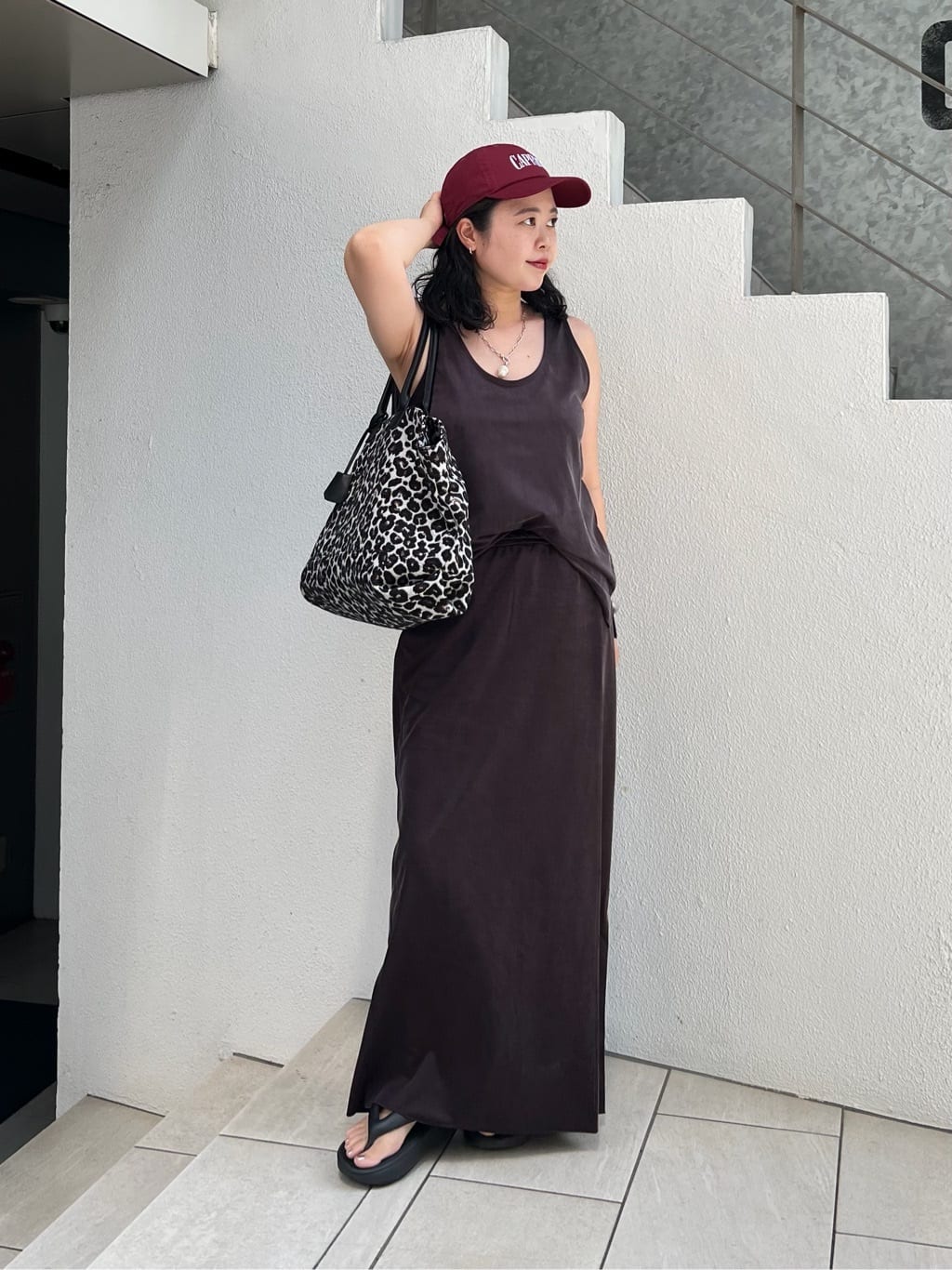 GALLARDAGALANTEのCaprice ロゴキャップを使ったコーディネートを紹介します。｜Rakuten Fashion(楽天ファッション／旧楽天ブランドアベニュー)7324549
