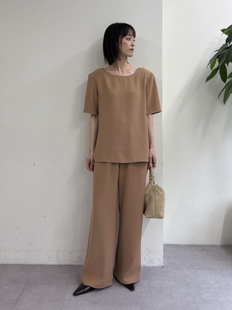 GALLARDAGALANTEの【セットアップ対応】バックサテンドロストパンツを使ったコーディネートを紹介します。｜Rakuten Fashion(楽天ファッション／旧楽天ブランドアベニュー)7324682