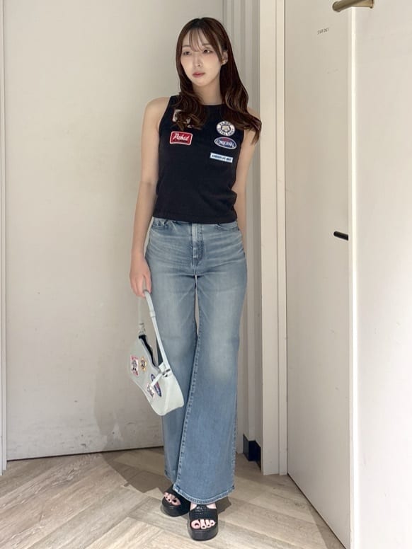 moussy | 【美脚見えデニム】【SNSで話題!】ADVANCED LONG LEG フレア