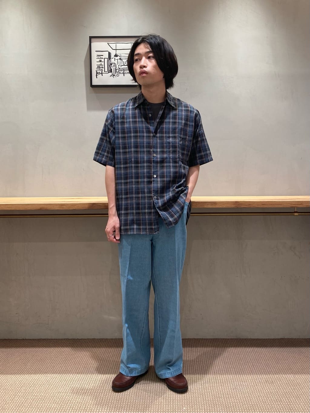steven alan カバーオール Hbeauty&youth AURALEE BEAUTY&YOUTH UNITED ARROWS | <Steven Alan> デニム Lポケット
