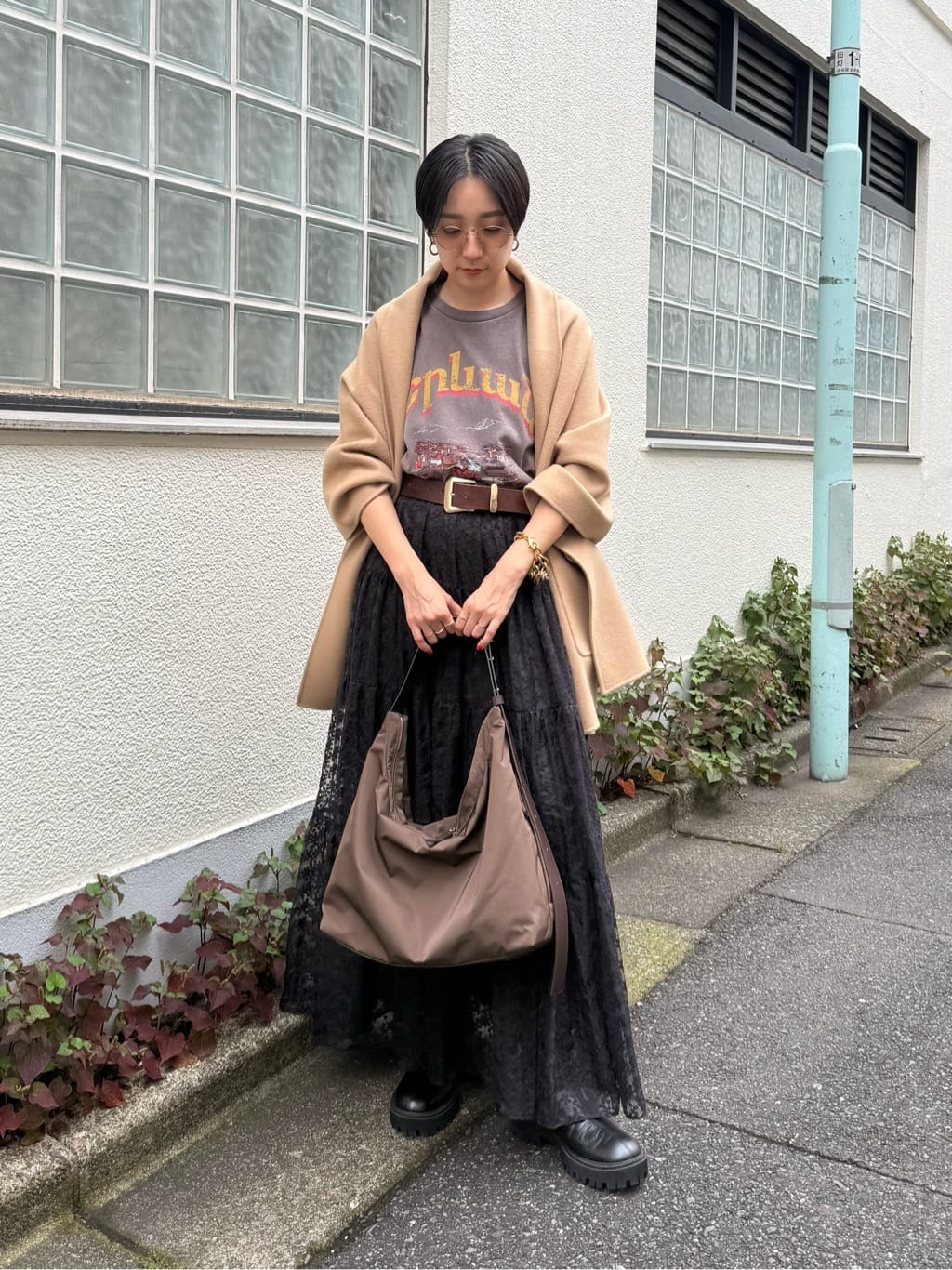 Whim Gazette | 【Hoaw.】Wステッチワイドベルト | Rakuten Fashion