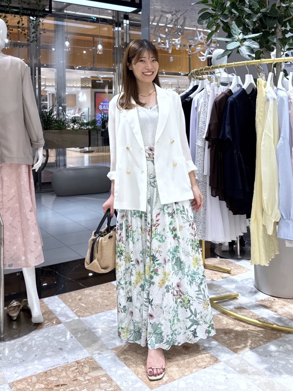 La boutique BonBon | 【涼しく夏映え】エンブロイダリーフラワー