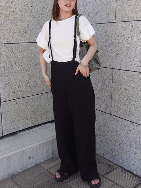 CORNERS | アソートサスペンダー付きストレートパンツ | Rakuten