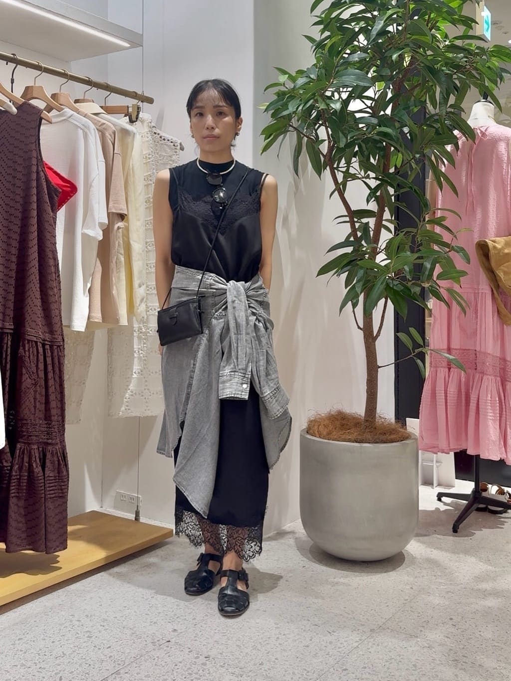 Whim Gazette | レースロングキャミ | Rakuten Fashion(楽天