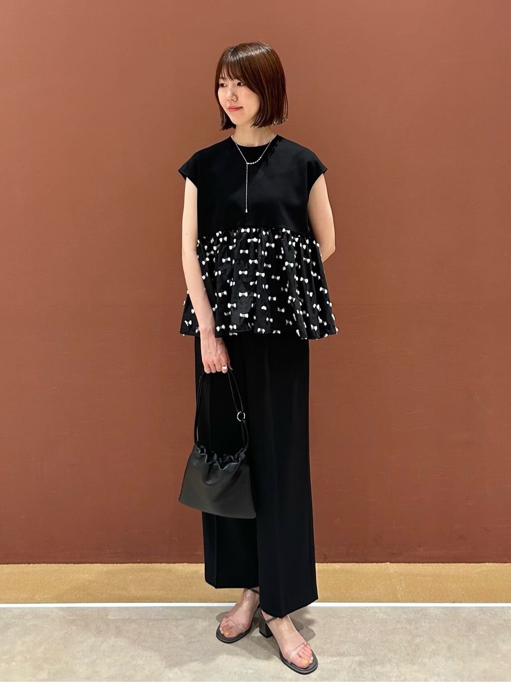 UNITED ARROWS LTD. OUTLET | リボン カットジャガード コンビ