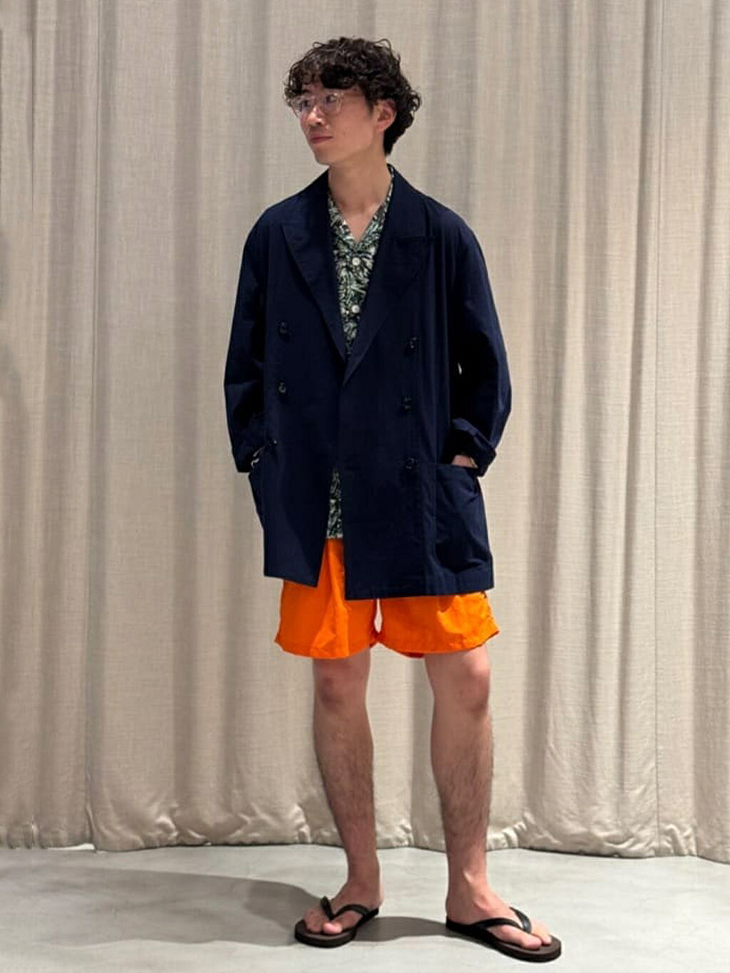 Bshop | CHEMISE D'ADAM | <別注>ダブルブレスト シャツジャケット MEN