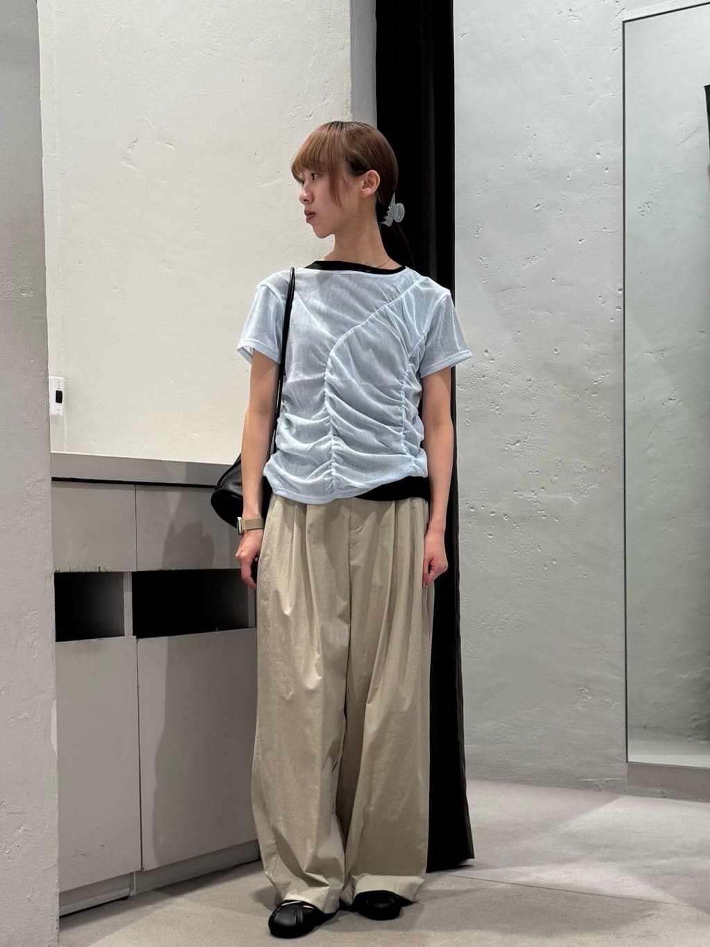 BEAUTY&YOUTH UNITED ARROWS - 専用✨TAN 即完売メッシュスリーブ　21SS✨ BEAUTY&YOUTH UNITED ARROWS | シャーリング メッシュ Tシャツ