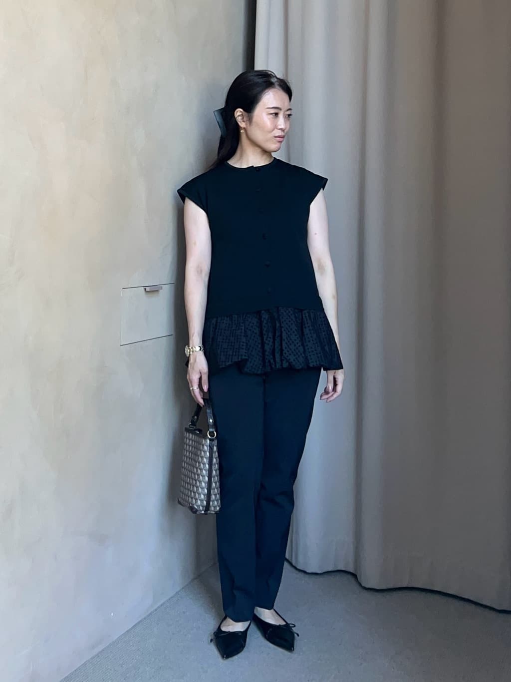 UNITED ARROWS | カットワーク バルーン シルエット ベスト