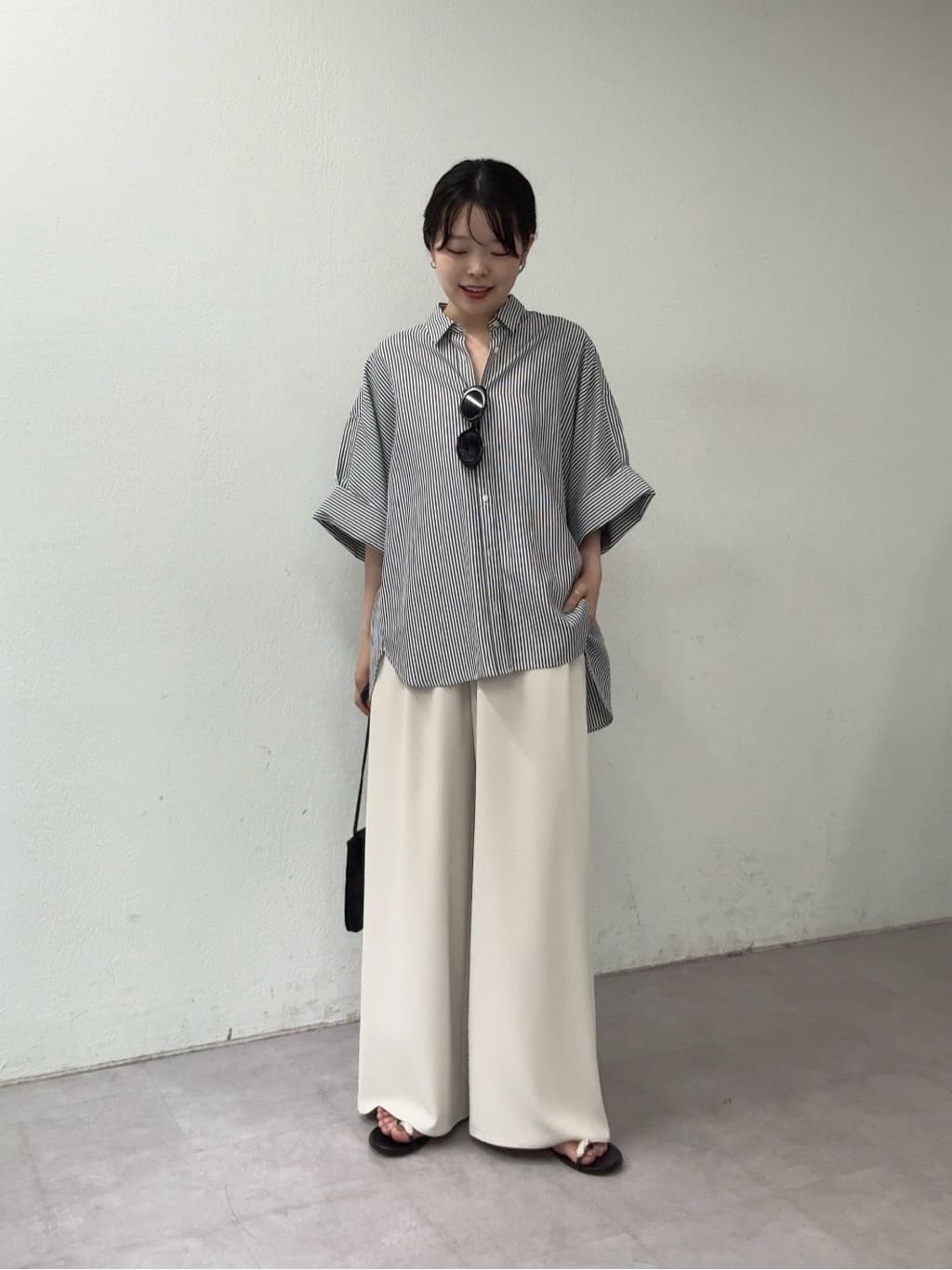 GALLARDAGALANTEの【即戦力パンツ】【3サイズ展開】ワイドイージーパンツを使ったコーディネートを紹介します。｜Rakuten Fashion(楽天ファッション／旧楽天ブランドアベニュー)7331766