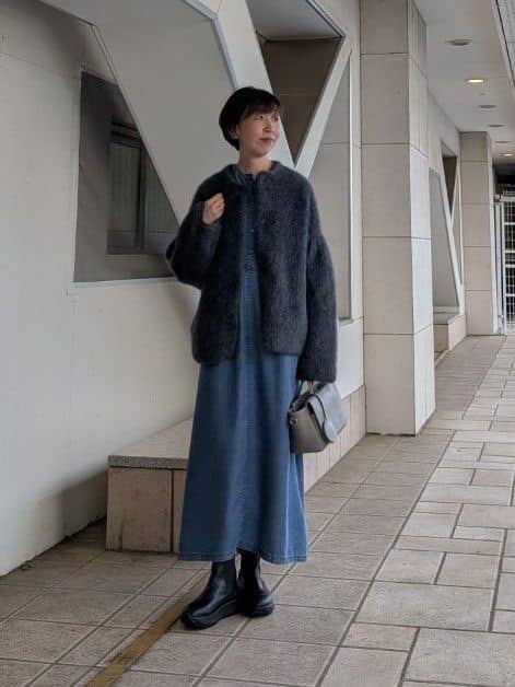 BEARDSLEY | ファーニットコートショート | Rakuten Fashion(楽天