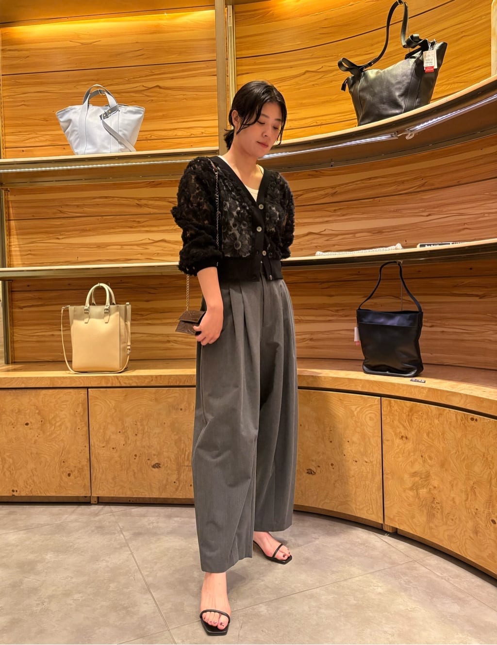 GALLARDAGALANTEのリブタンクトップを使ったコーディネートを紹介します。｜Rakuten Fashion(楽天ファッション／旧楽天ブランドアベニュー)7332837