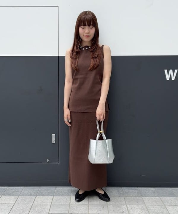 Demi-Luxe BEAMS | シンプル タイト ニットスカート .M | Rakuten