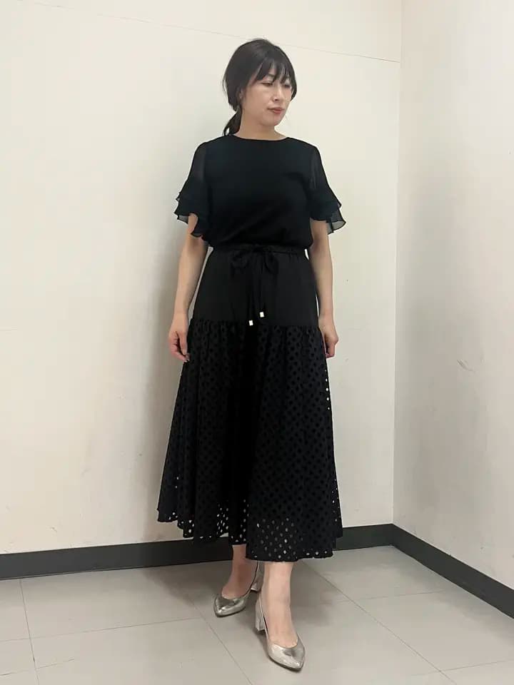 GRACE CONTINENTAL | シフォンスリーブカットトップ | Rakuten Fashion