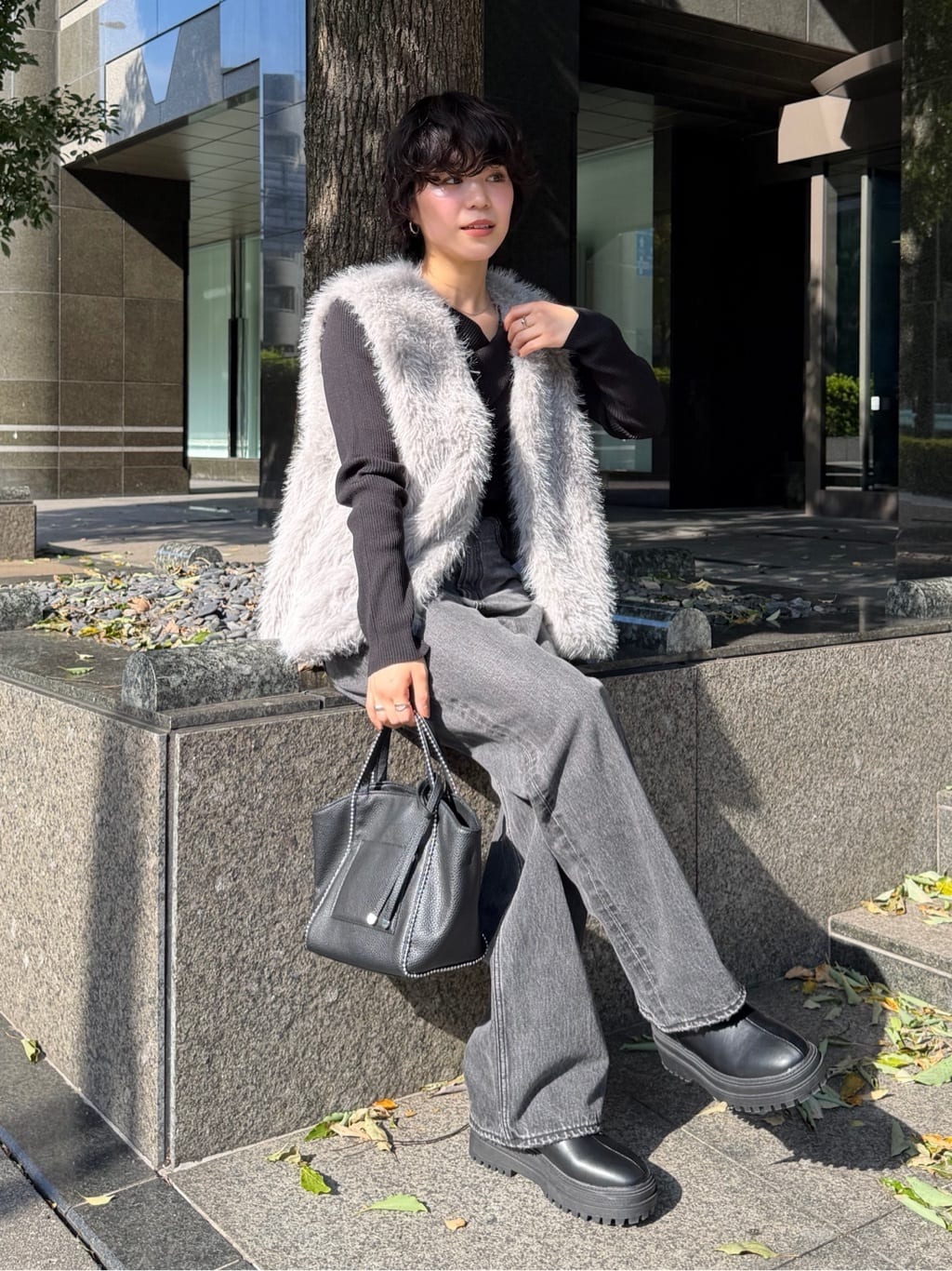AZUL by moussy | ボールチェーンミニトートバッグ | Rakuten Fashion