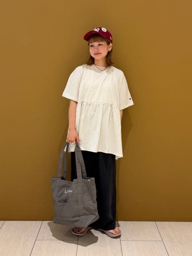 FREAK'S STORE | 限定展開 別注ギャザー切り替えチュニック Champion