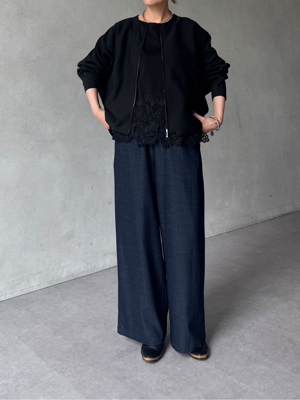 BEARDSLEY | マルチウエストリブパンツ《6サイズ展開》【セットアップ