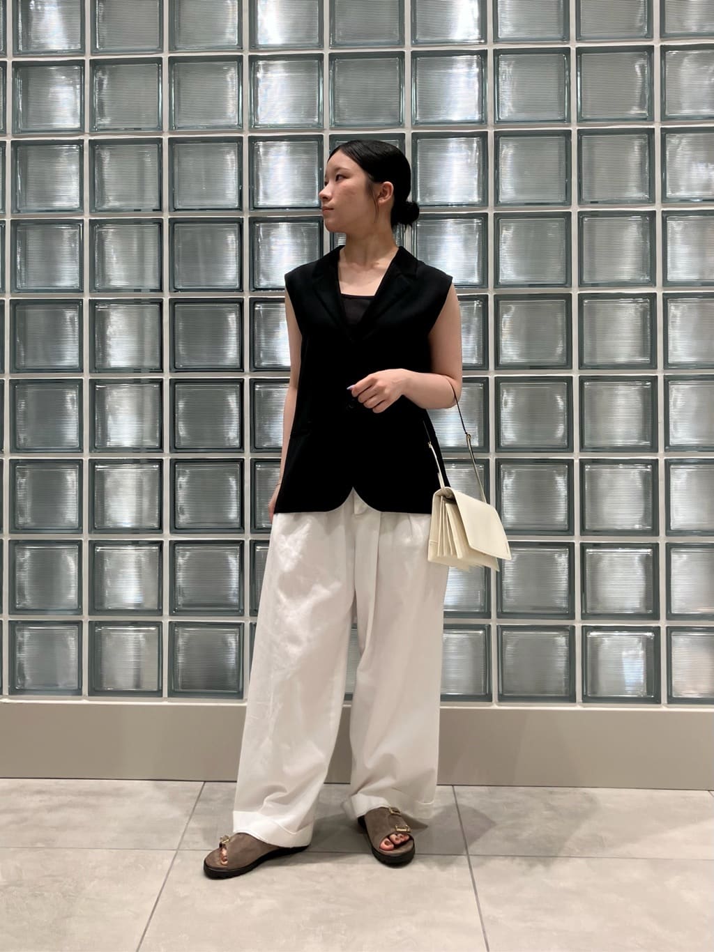 UNITED ARROWS | <conte>チノ タック ワイドパンツ | Rakuten Fashion
