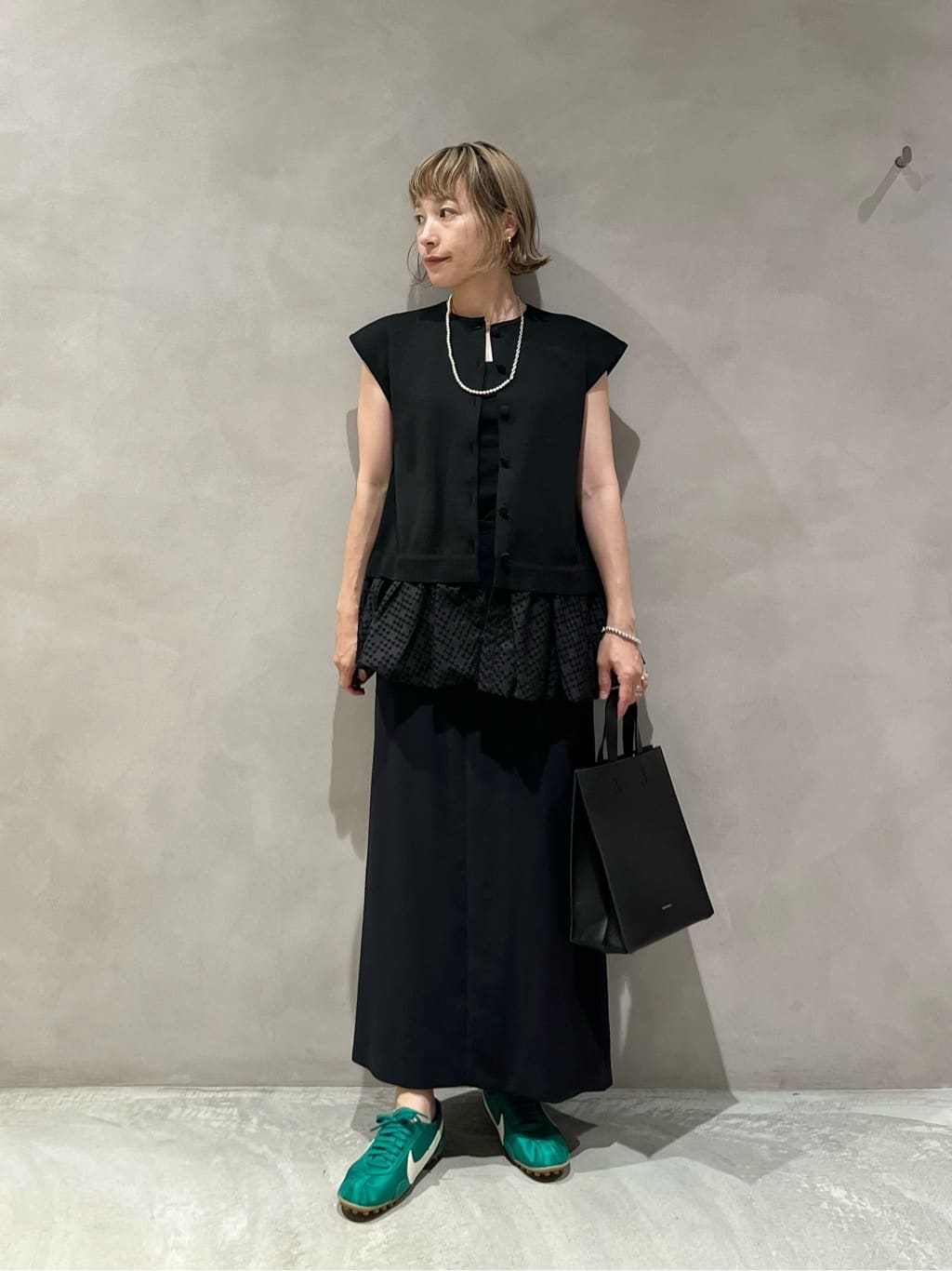UNITED ARROWS | カットワーク バルーン シルエット ベスト