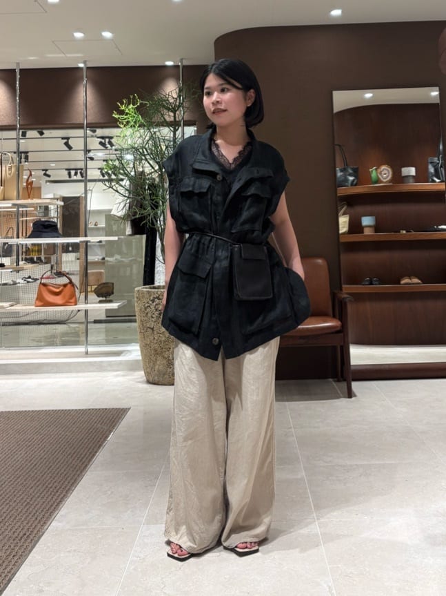 GALLARDAGALANTEの<Oggi 6月号掲載アイテム>フレンチリネンジレを使ったコーディネートを紹介します。｜Rakuten Fashion(楽天ファッション／旧楽天ブランドアベニュー)7335242