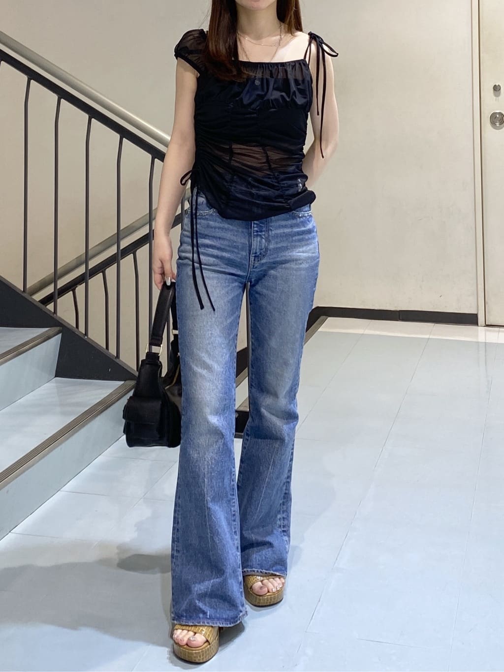 moussy | MVS L/BLU FLARE | Rakuten Fashion(楽天ファッション／旧