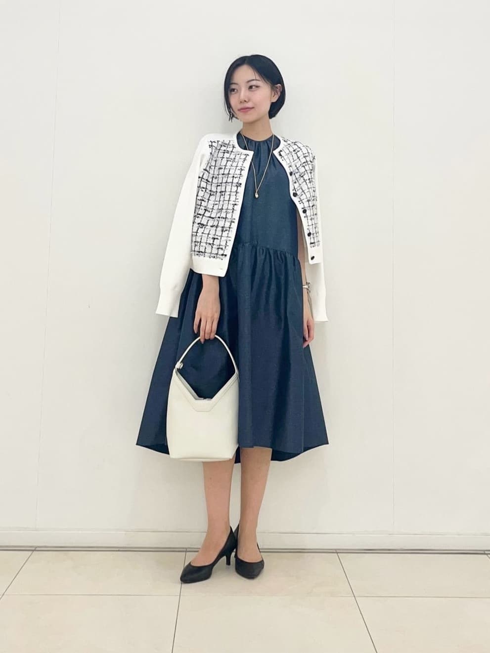 ANAYI | タフタティアードテント ワンピース | Rakuten Fashion(楽天