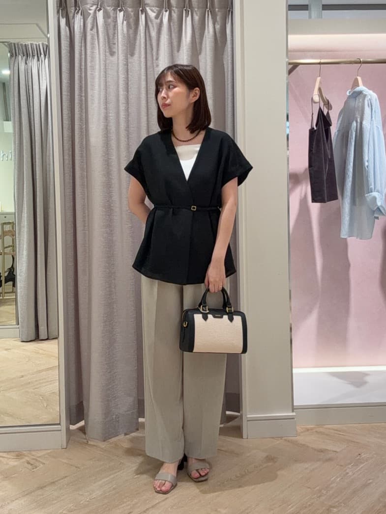 NOLLEY'S | 《手洗い可能》サテン×ベア天2WAYタンクトップ | Rakuten