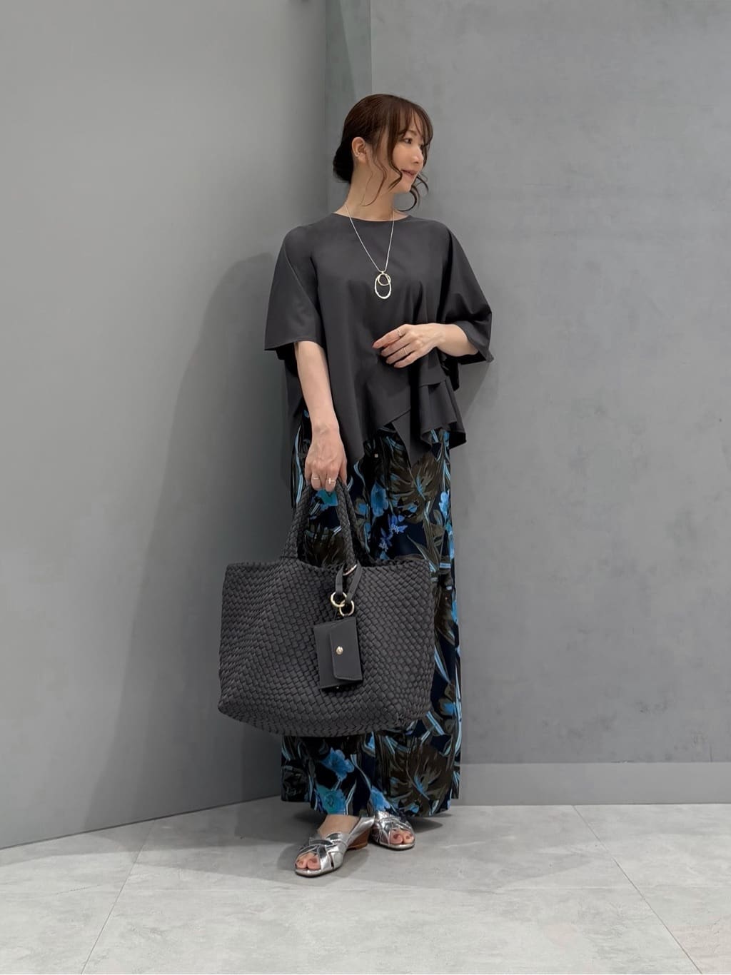 Vin | ミニポーチ付き編み込みスクエアビッグトート | Rakuten Fashion