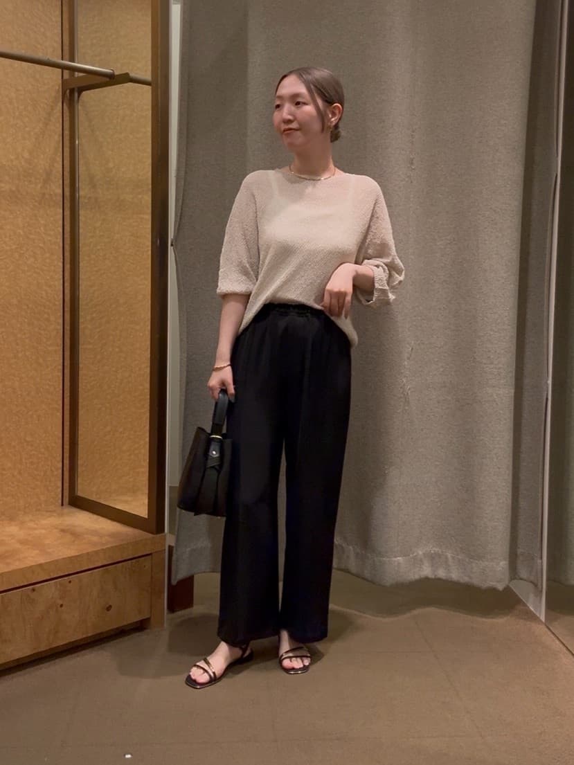 Jena espace merveilleux | シアーバックラッフルシャツ | Rakuten