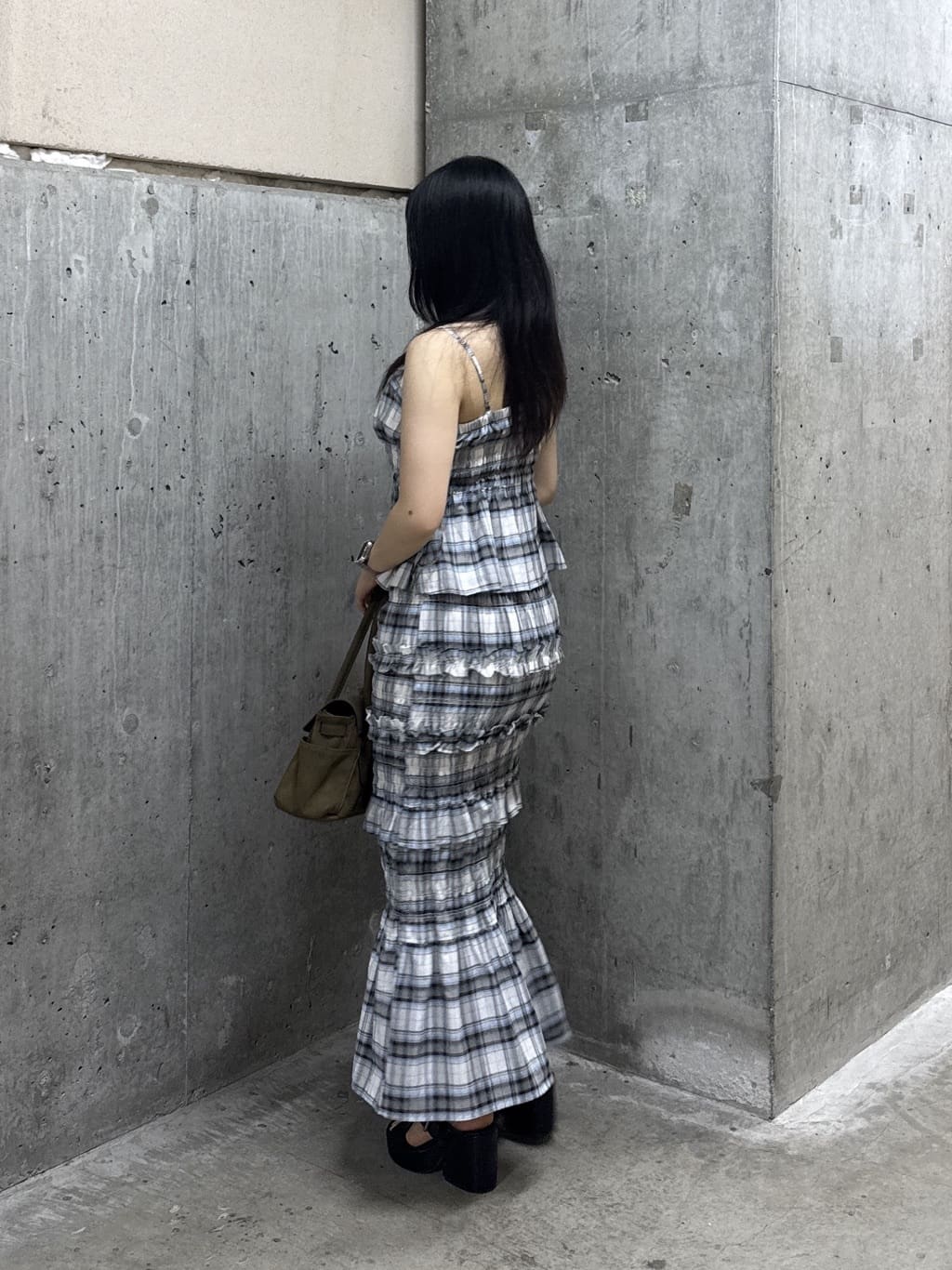 moussy | PLAID GATHER キャミ | Rakuten Fashion(楽天ファッション