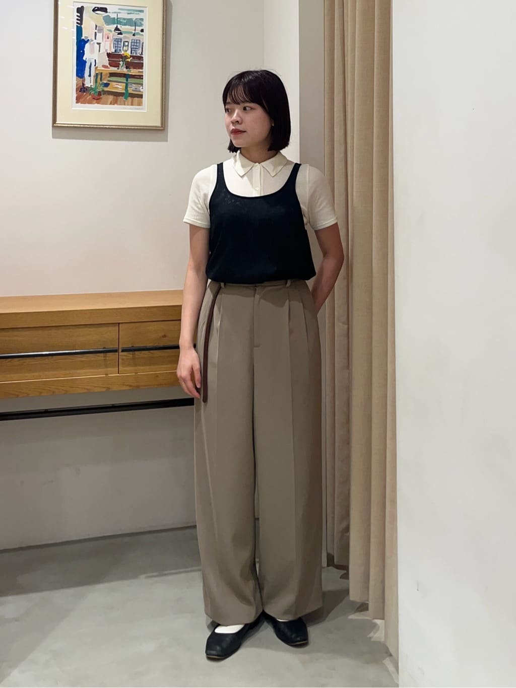 steven alan リブ ハーフスリーブ シャツカーディガン STEVEN ALAN（スティーブンアラン） カーディガン 半袖 「Steven Alan