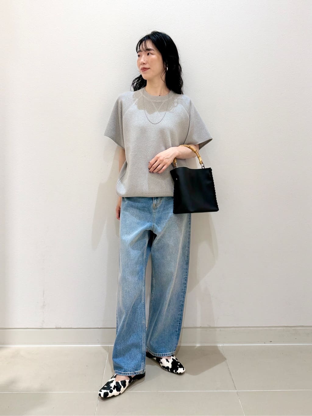 UNITED ARROWS LTD. OUTLET | ラメ ショートスリーブ ニット | Rakuten