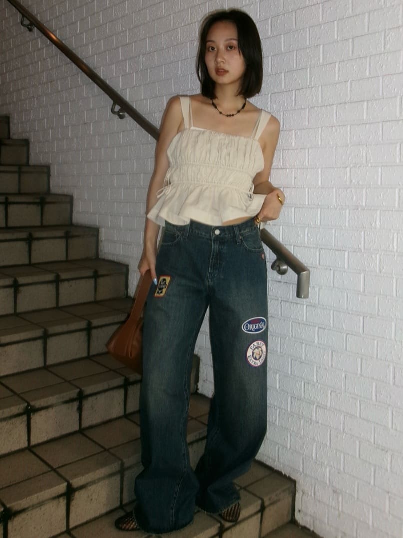 moussyのGABBY CAMI トップスを使ったコーディネート | Rakuten 