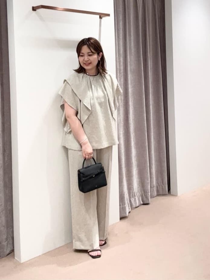 UNITED ARROWS | Spiree IAS フレア ブラウス -接触冷感 UVカット