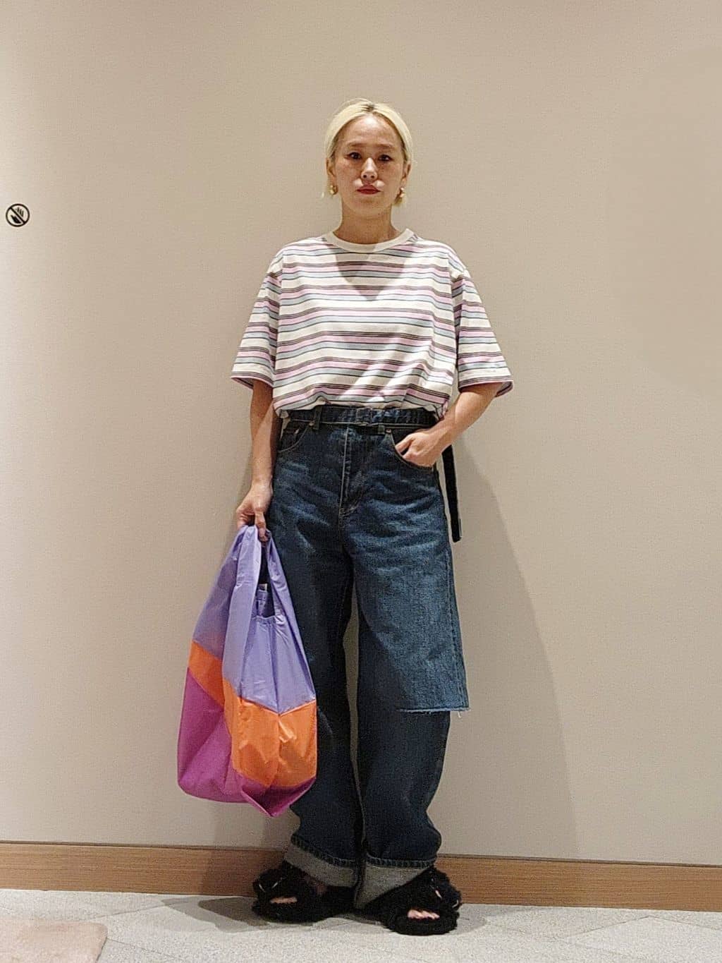 土日限定価格　別注カラー【Susan bijl× UNITED ARROWS】M UNITED ARROWS | 【別注】<SUSAN BIJL> ショッピングバッグ M