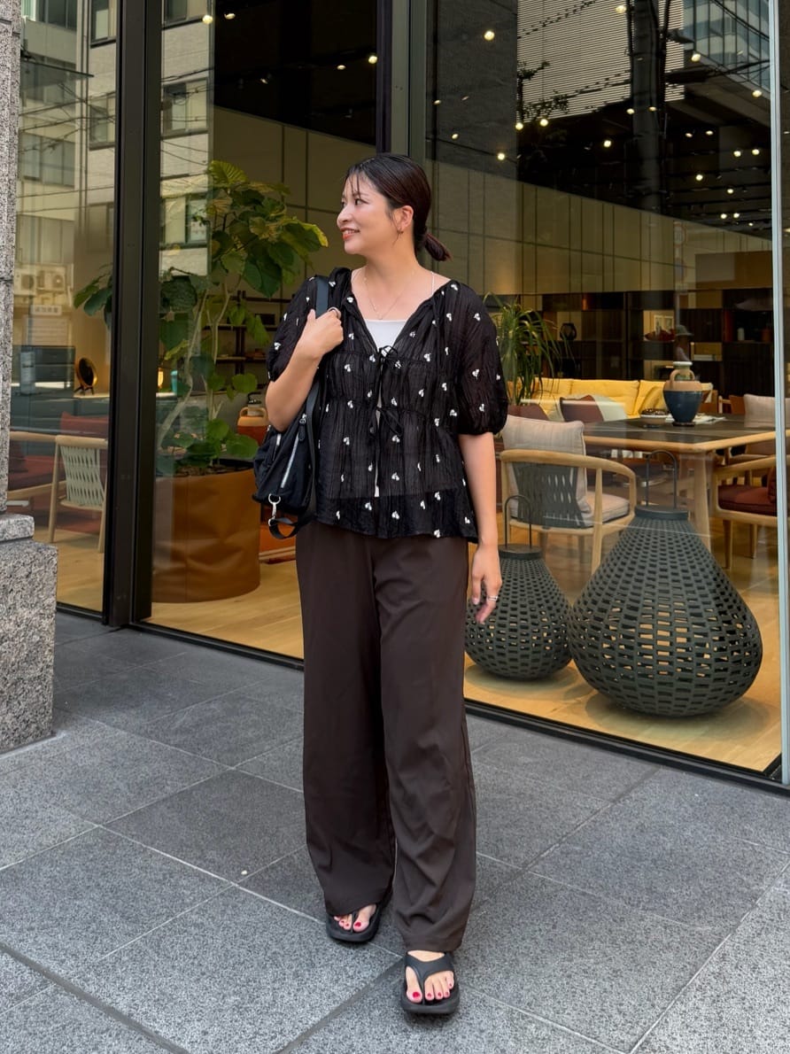 Discoat | 花柄刺繍ブラウス | Rakuten Fashion(楽天ファッション／旧